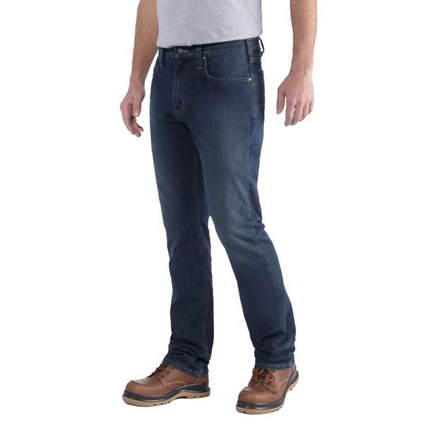 .102807. Rugged flex straight tapered jean