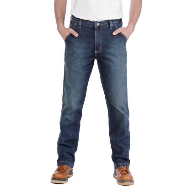 .102808. Rugged flex relaxed dungaree jeans