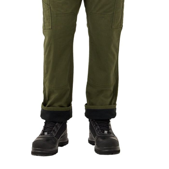 .105491. Ripstop cargo fleece lined work pant